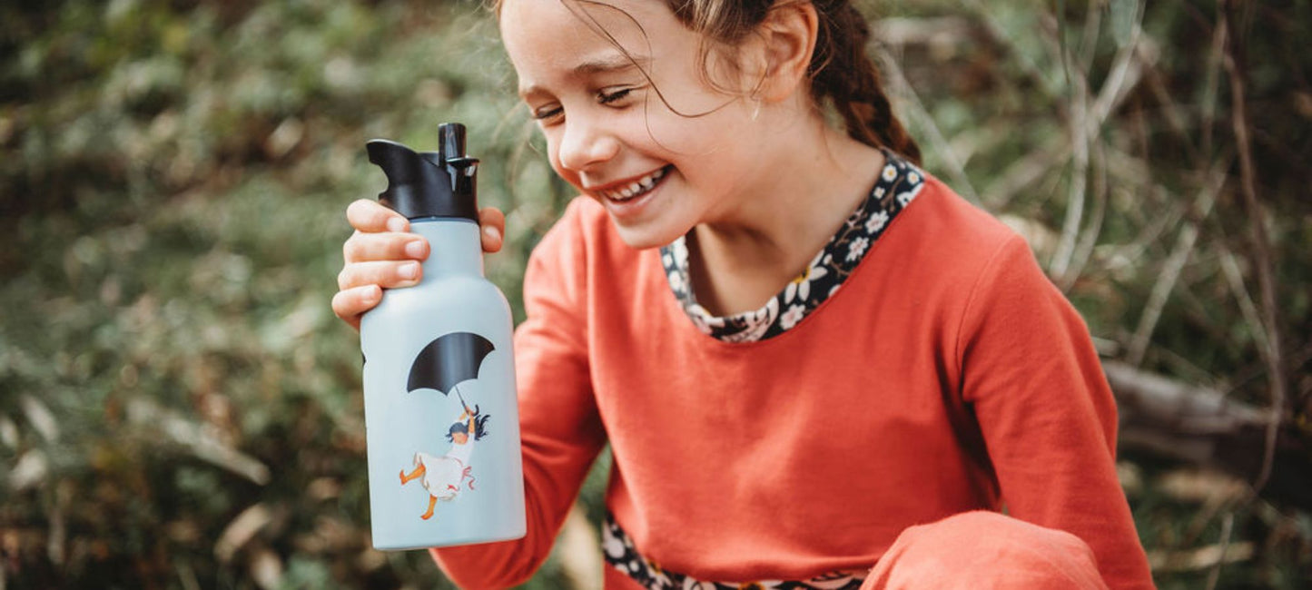 Girl with Madicken Water Bottle