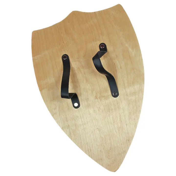 Wooden Play Buckler Shield - Fire Dragon - Challenge & Fun, Inc. - HZ53571 - 2