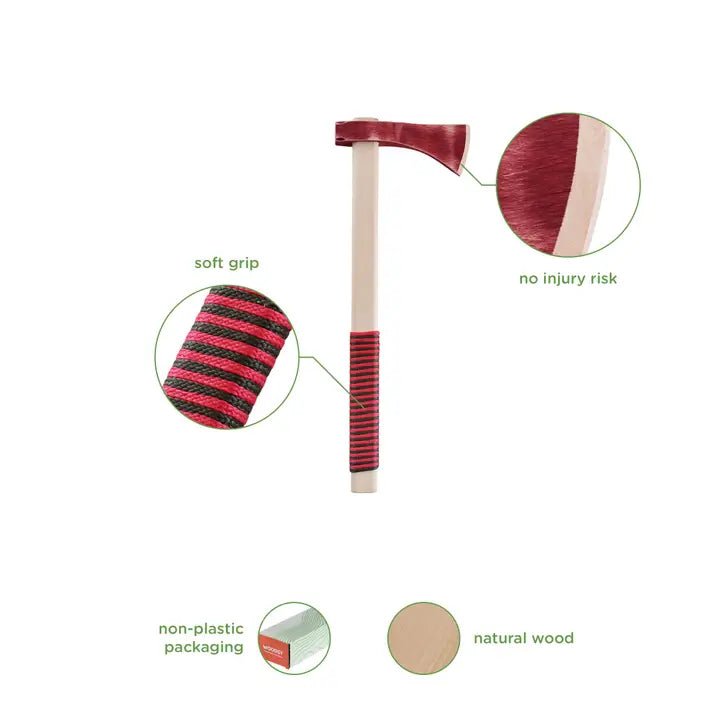 Wooden Tomahawk by Woodsy - Challenge & Fun, Inc.-WD0301-3