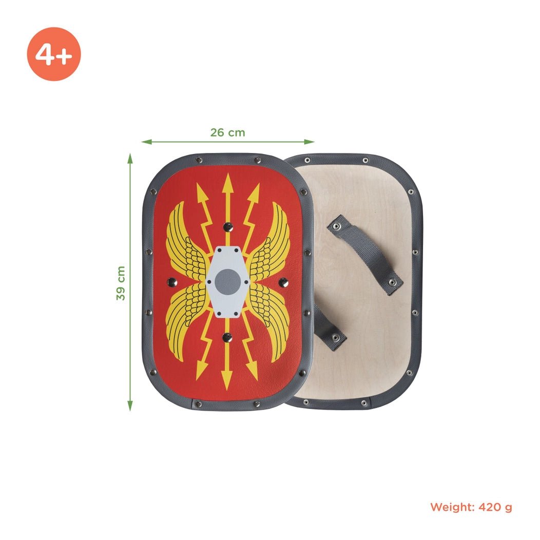 Woodsy Roman Sword and Shield Set - Challenge & Fun, Inc.-WD0713-4