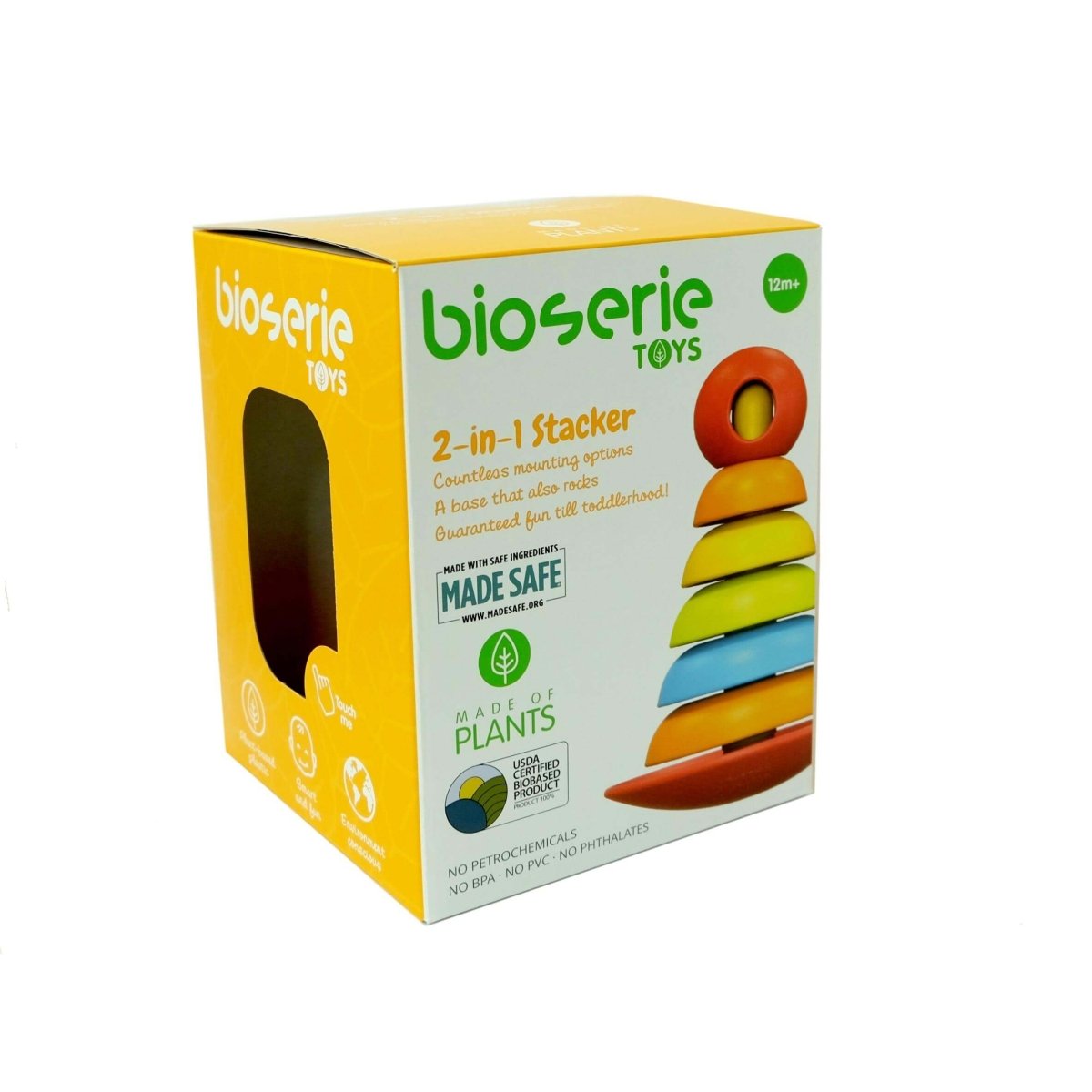 Bioserie 2-in-1 Ring Stacker Set (4) - Challenge & Fun, Inc.-BS3BS01-2