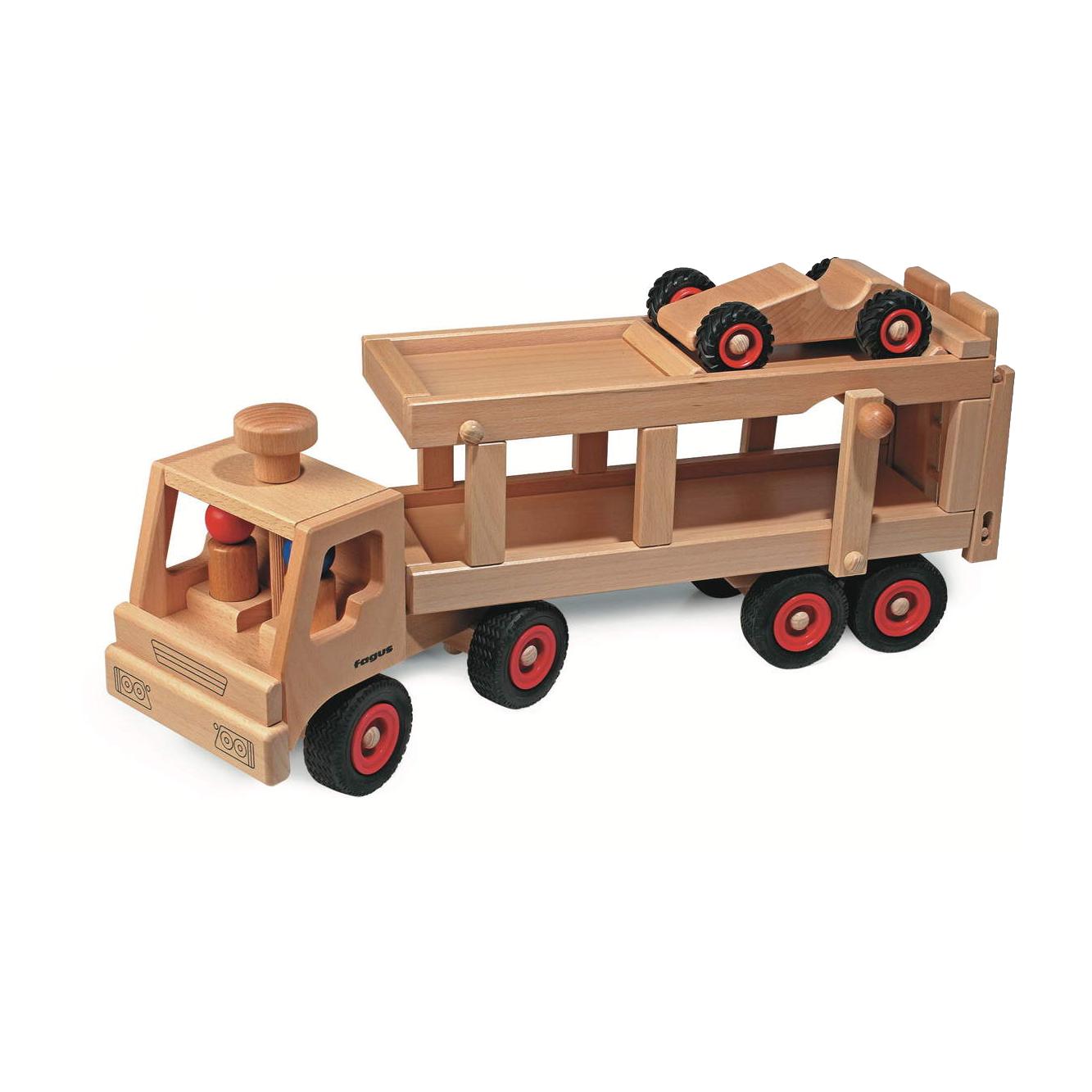 Fagus Wooden Car Transporter