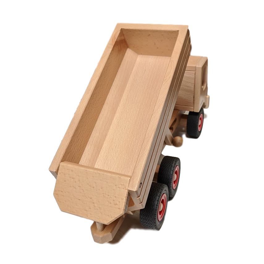 Fagus Wooden Container Tipper Dump Truck (Large 15-3/4