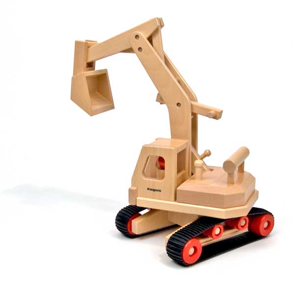 Fagus Wooden Excavator - Made in Germany