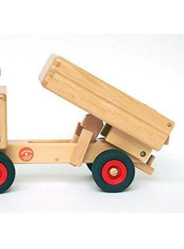 Fagus Wooden Tipper Dump Truck (Small 13")
