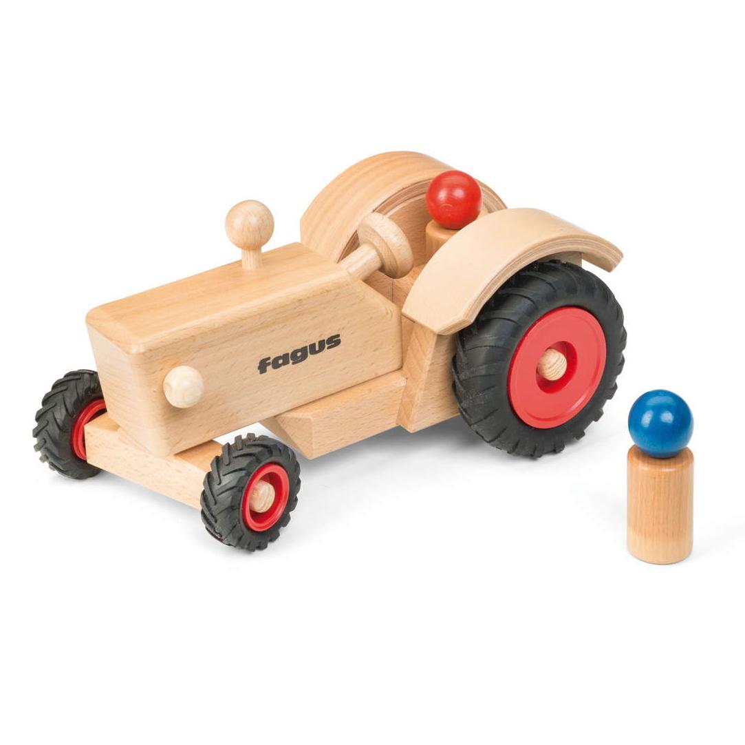 Fagus Wooden Tractor - Challenge & Fun, Inc.