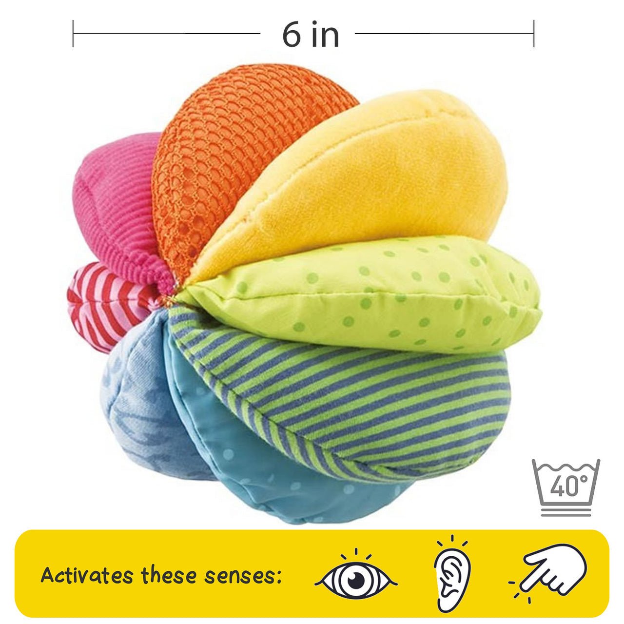 Haba Rainbow Fabric Ball