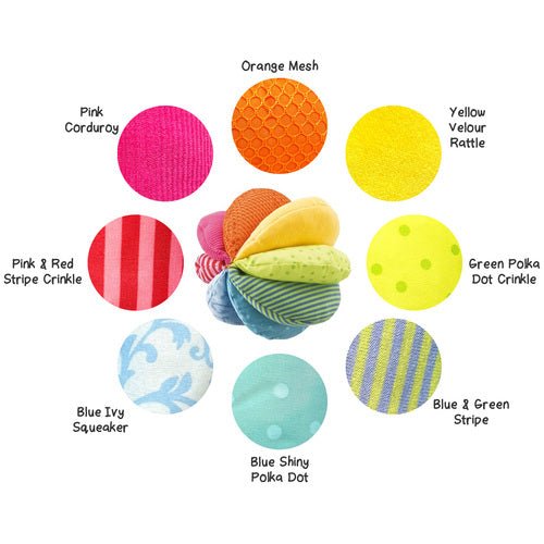 Haba Rainbow Fabric Ball
