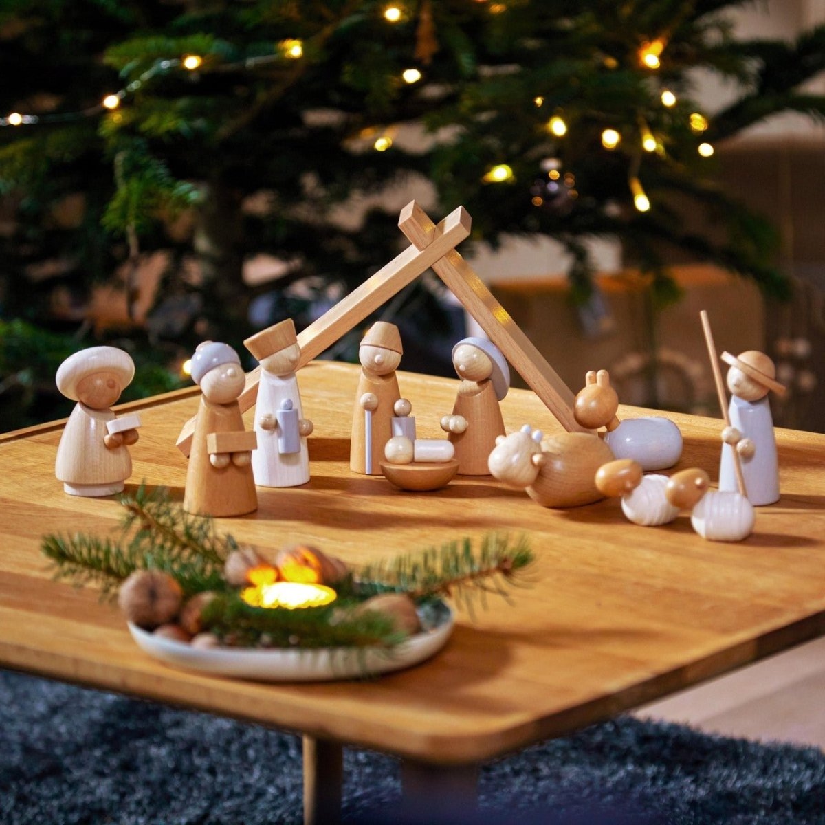 HABA Wooden Nativity Set - Challenge & Fun, Inc.-HB304685-8