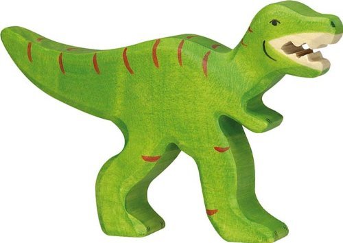 Holztiger Tyrannosaurus Rex Toy Figure