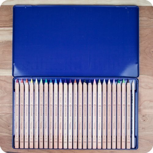 Mercurius Stockmar AMS Color Giants, Set of 24, Tin Case