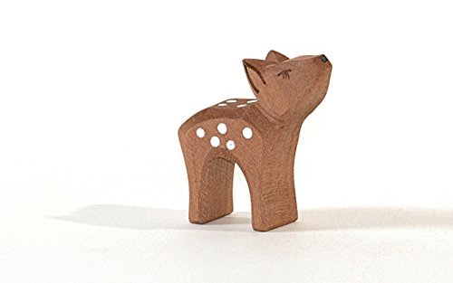 Ostheimer Small Wooden Deer, Head High
