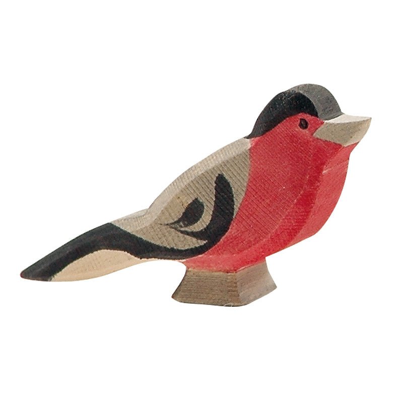 Ostheimer Wooden Bullfinch bird