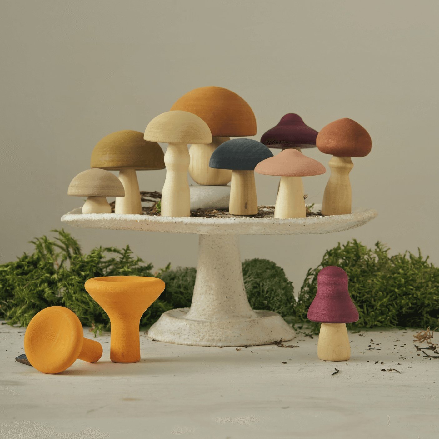 Raduga Grez Mushrooms Wood Toy – mini kardi