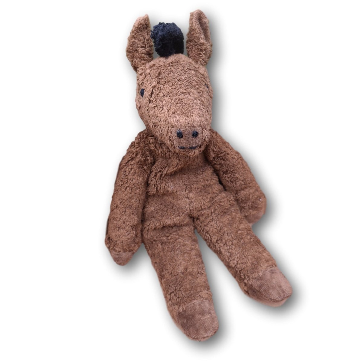 Senger Organic Cotton Brown Horse, Small 12" - Challenge & Fun, Inc.-SG-Y21801-1