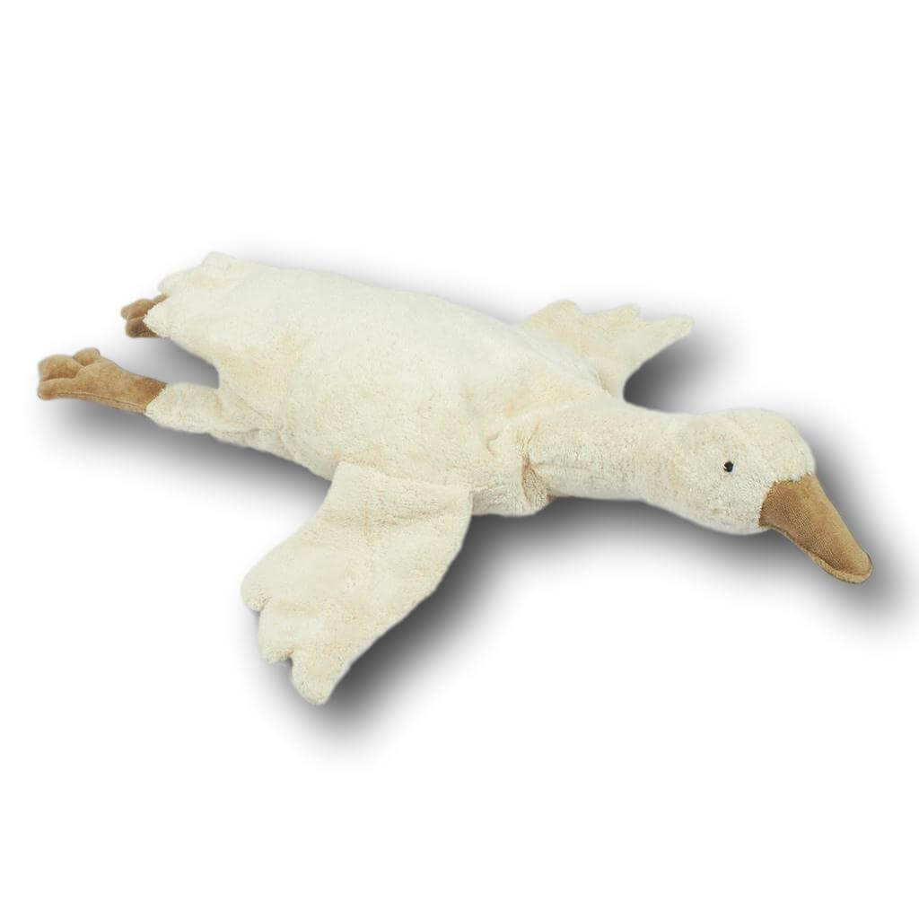 Senger Organic Cotton Goose Pillow (White) - Baby Toys