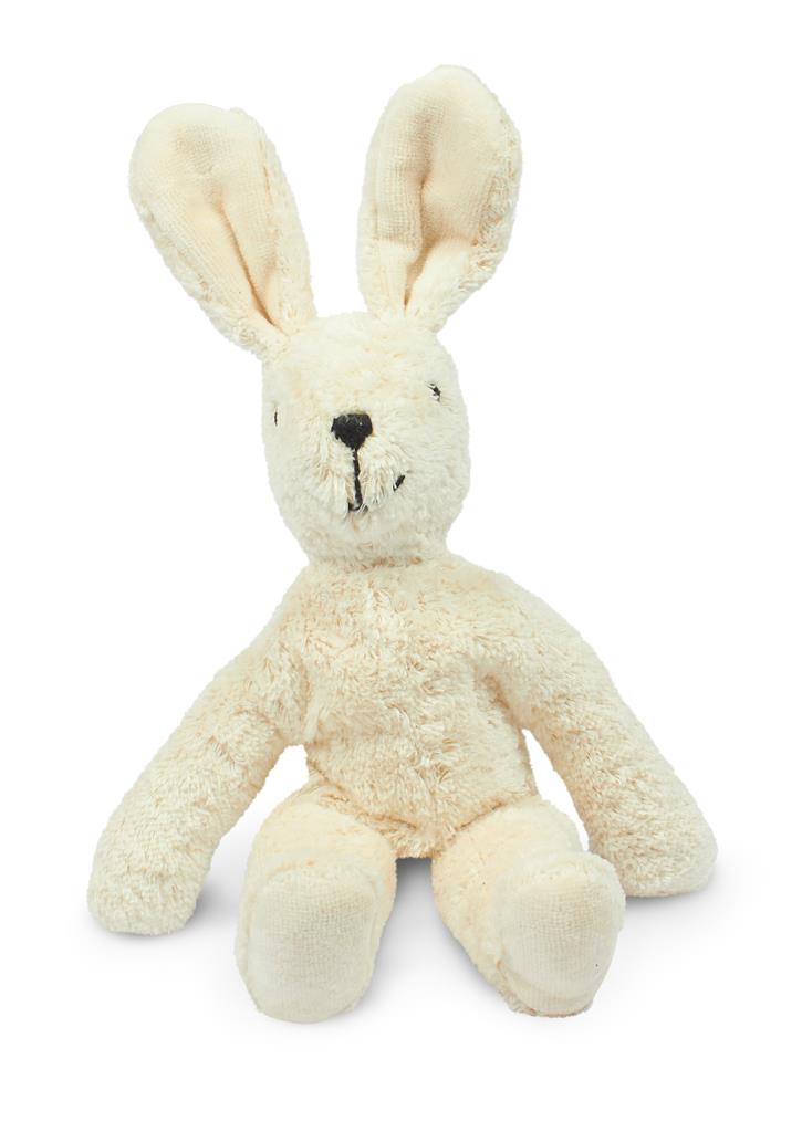 Senger Organic Cotton Rabbit, White (12")