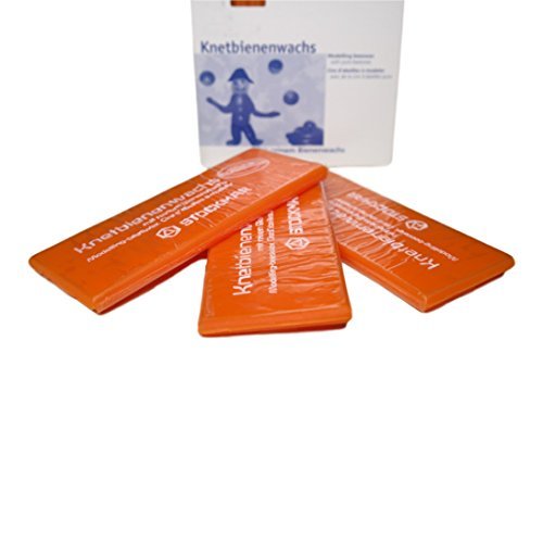 Stockmar Modeling Beeswax - 3 Pieces Orange