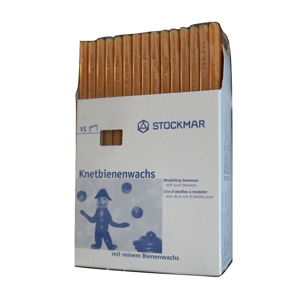 Stockmar Modelling Beeswax - Natural - challenge and fun natural toys - 1