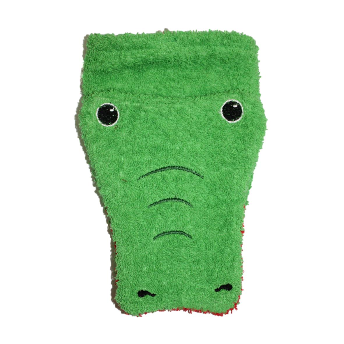 Washcloth--Crocodile - Challenge & Fun, Inc.-FS0576-1