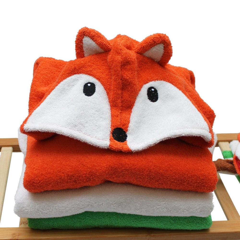 
                  
                    Organic Cotton Bath Poncho - Fox - Challenge & Fun, Inc.-FS0690-6
                  
                