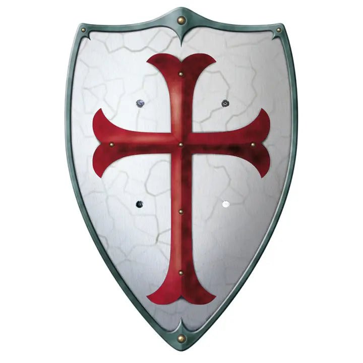 Wooden Play Buckler Shield - Templar - Challenge & Fun, Inc. - HZ53576 - 1