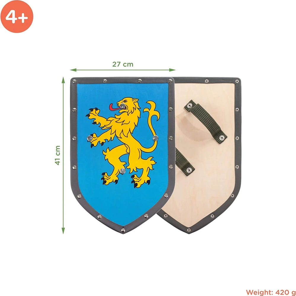 Woodsy Double-Edged Sword with Lion Shield - Challenge & Fun, Inc.-WD0707-2
