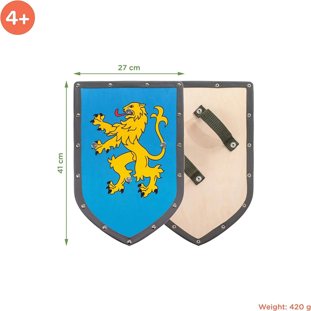 Woodsy Double-Edged Sword with Lion Shield - Challenge & Fun, Inc.-WD0707-2