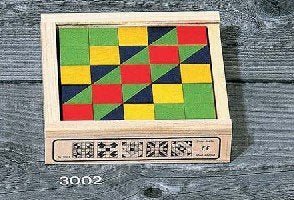 Atelier Fischer Mosaic Block Set in Wooden Case - 25 Blocks-Atelier Fischer-Challenge & Fun, Inc.