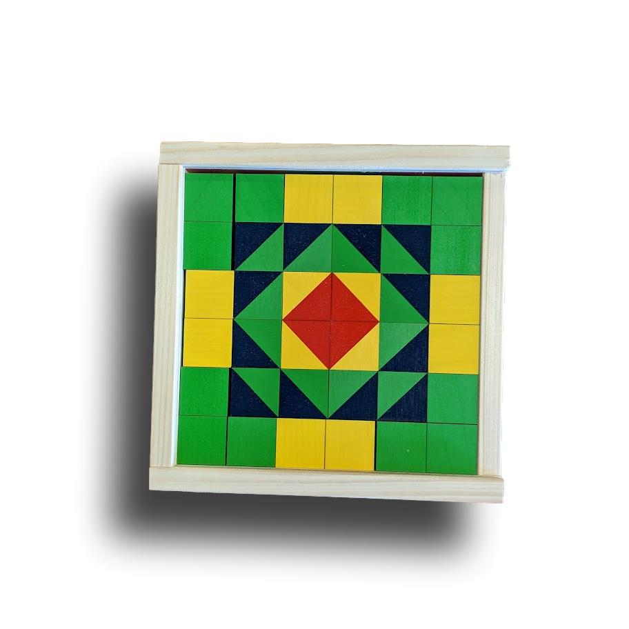 
                  
                    Atelier Fischer Mosaic Block Set in Wooden Case - 36 Blocks
                  
                