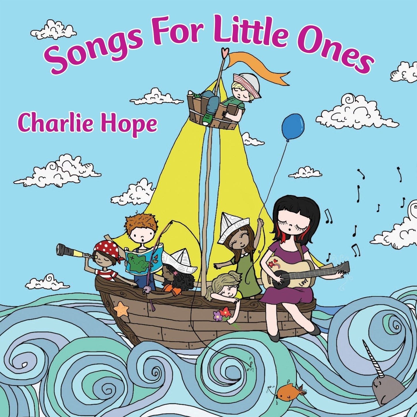 Charlie Hope: Songs for Little Ones - NEWLY RELEASED! - challenge and fun natural toys