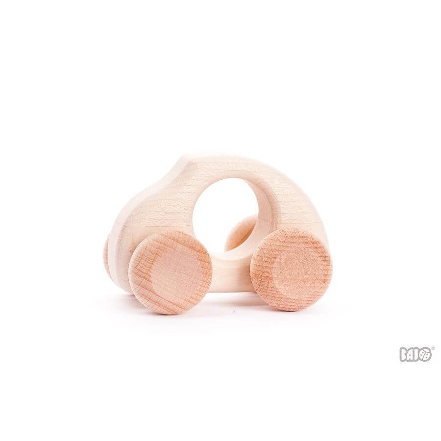 Colorful Wooden Beatle Car by Bajo - challenge and fun natural toys - 5