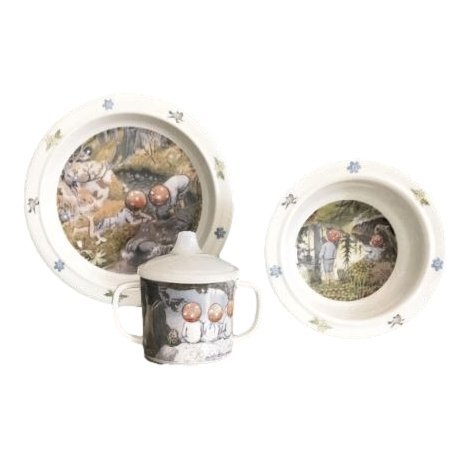 Elsa Beskow-Children of the Forest (Anniversary) Dish Set - Challenge & Fun, Inc.-RS3525-1