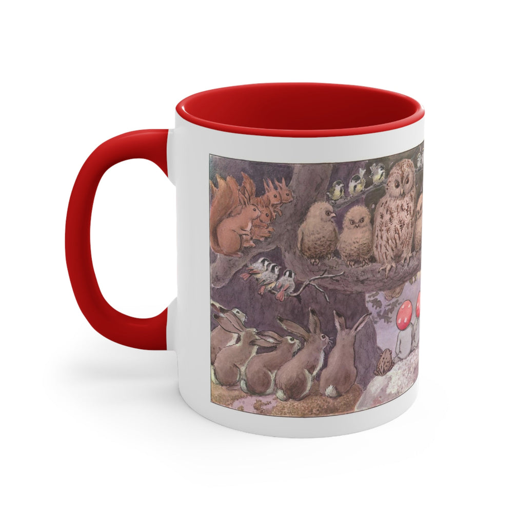 
                  
                    Elsa Beskow Children of the Forest - Mrs Owl -  Accent Coffee Mug, 11oz
                  
                