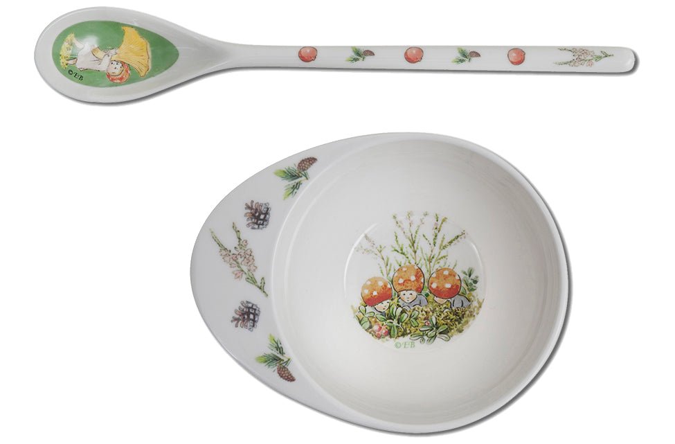 Elsa Beskow Children of the Forest 'Tomtebobarnen' Baby Feeding Set