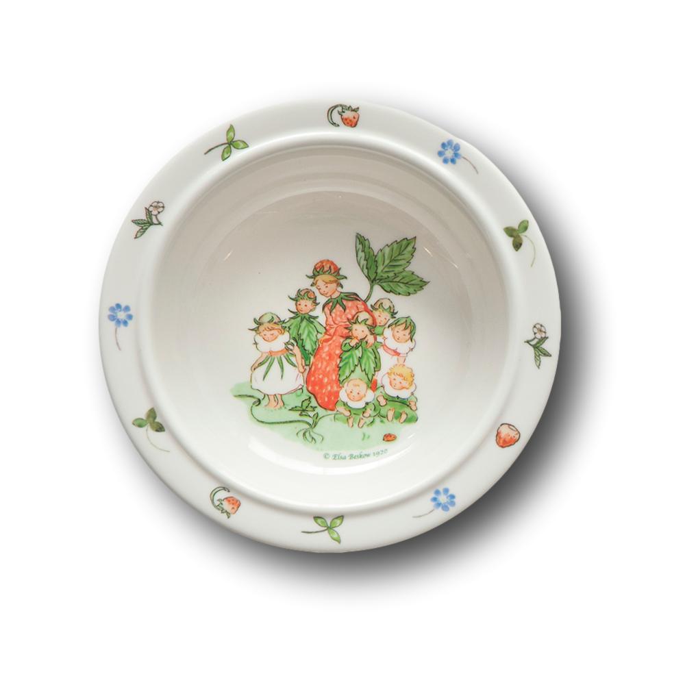 Elsa Beskow Melamine Bowl "Flower Festival" with Suction Cup - Challenge & Fun, Inc.-RS3905-1