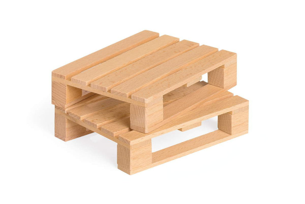 Fagus Wooden Euro Pallets (Two) - Made in Germany