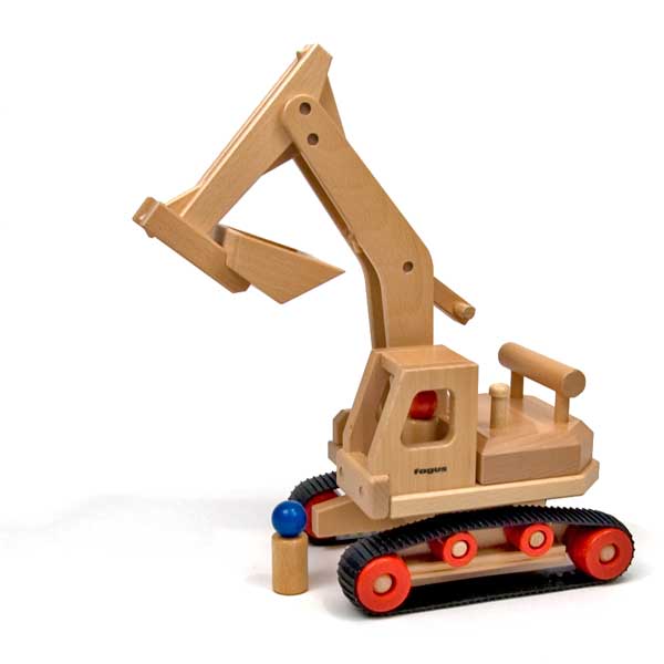 Fagus Wooden Excavator - Made in Germany