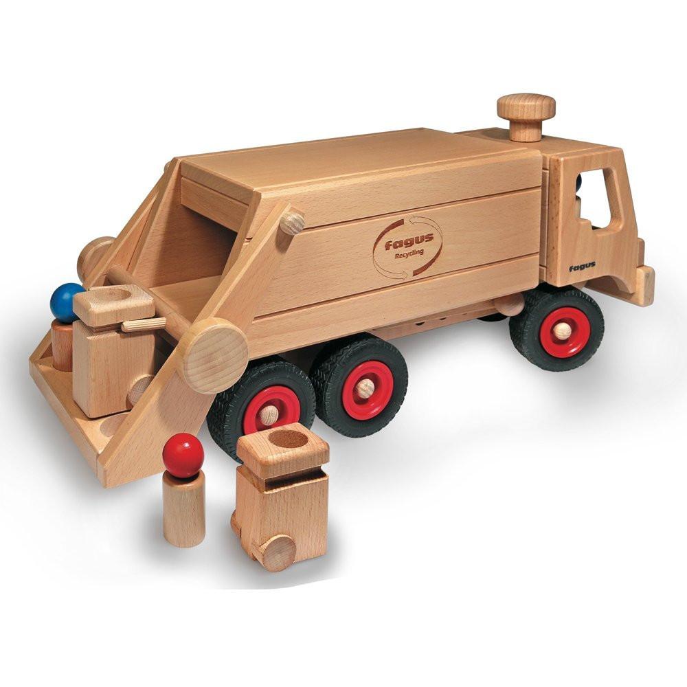 Fagus Wooden Recycling Truck - Made in Germany