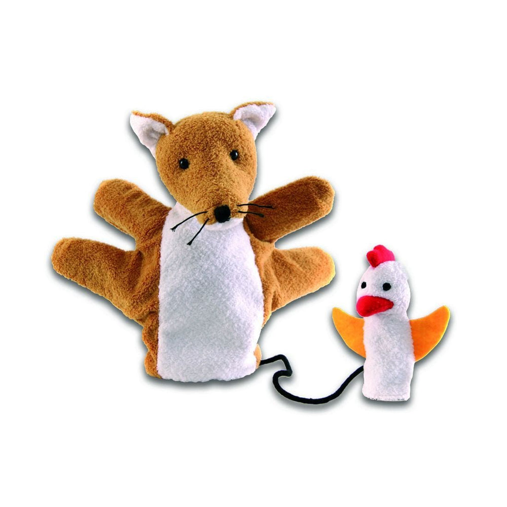 Fox with Chicken Puppet - challengeandfunretail