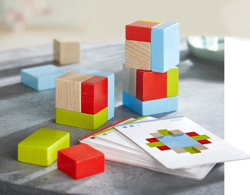
                  
                    HABA 3D Arranging Game Wooden Building Blocks (16 pcs) - Challenge & Fun, Inc.-HB305455-5
                  
                