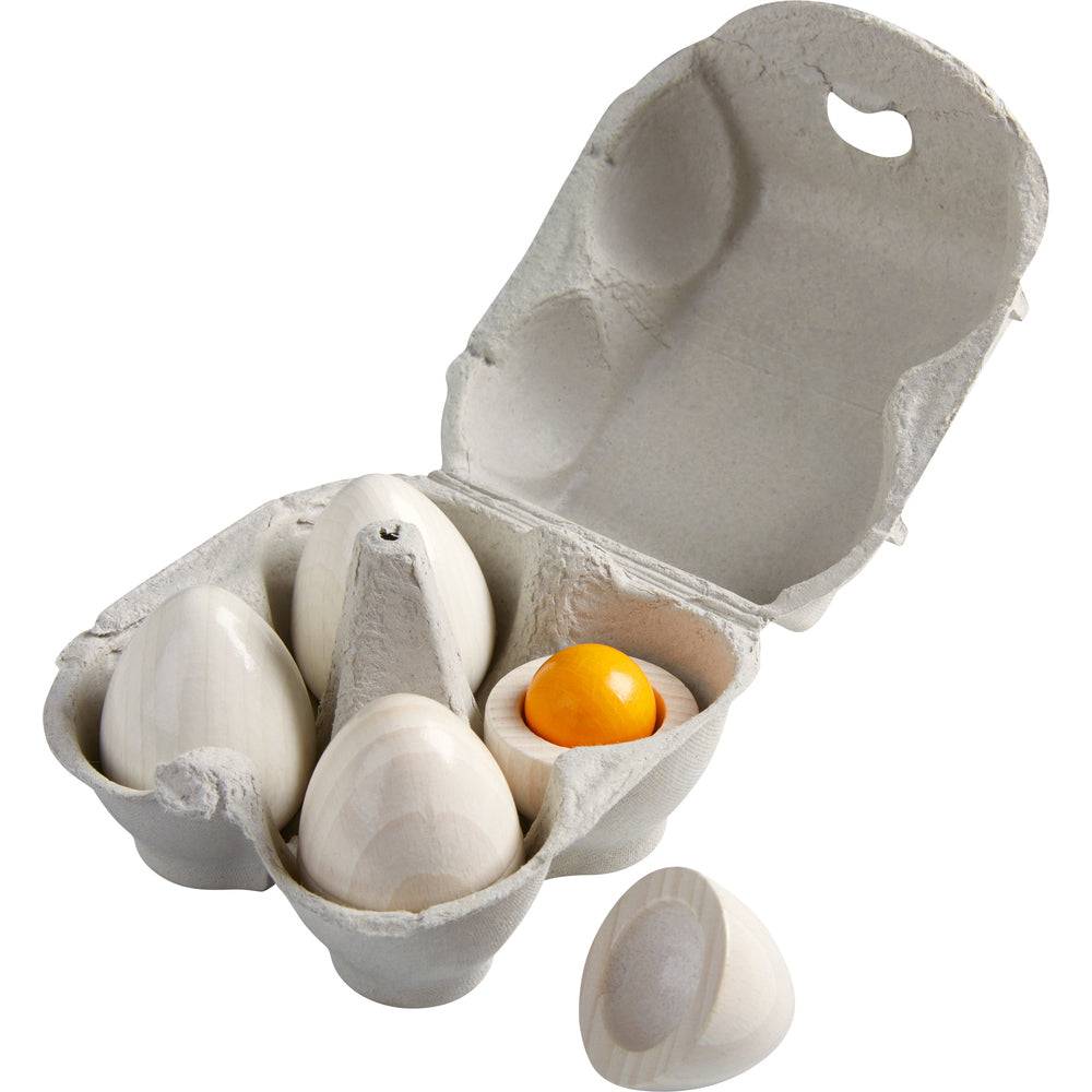 Haba Wooden Eggs with Removable Yolk