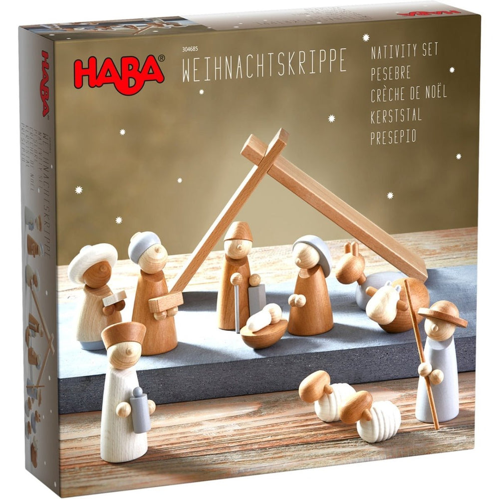 HABA Wooden Nativity Set - Challenge & Fun, Inc.-HB304685-1