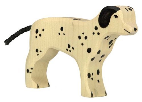 Holztiger (80062) Dalmatian Dog Toy Figure