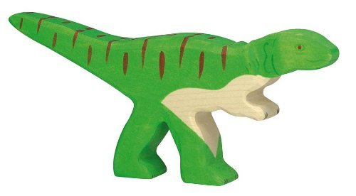 Holztiger Allosaurus Toy Figure