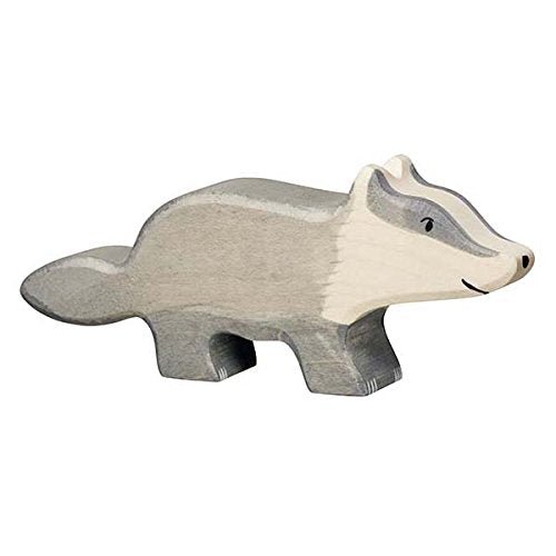 Holztiger Badger Toy Figure