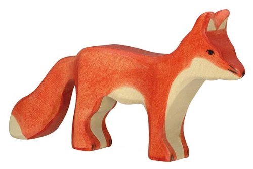 Holztiger Fox Standing Toy Figure