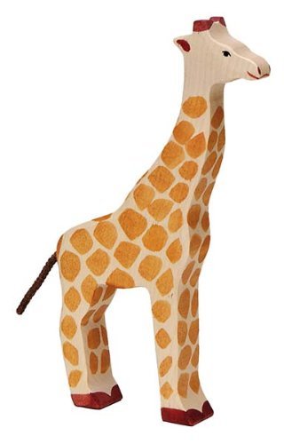 Holztiger Giraffe Wooden Figure