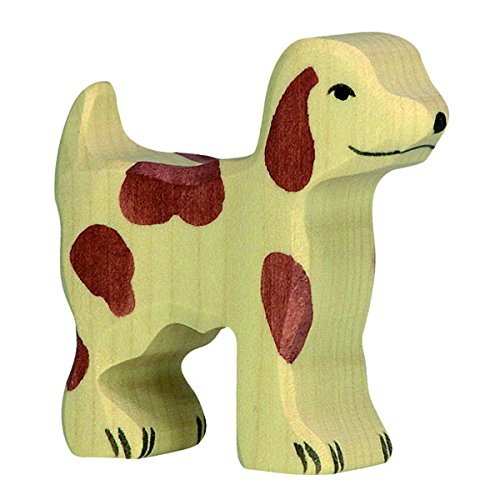 Holztiger Little Farm Dog Toy Figure