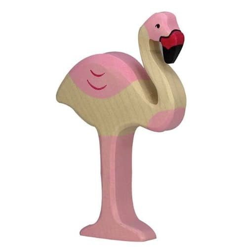 Holztiger Wooden Flamingo - Challenge & Fun, Inc.-HT80180-1